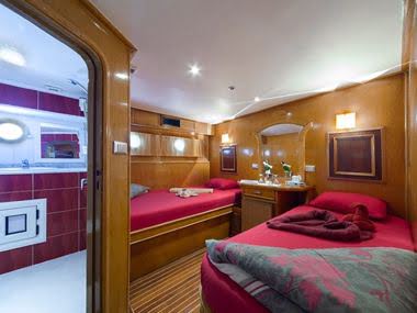 M/Y Seawolf Soul - Twin Cabin